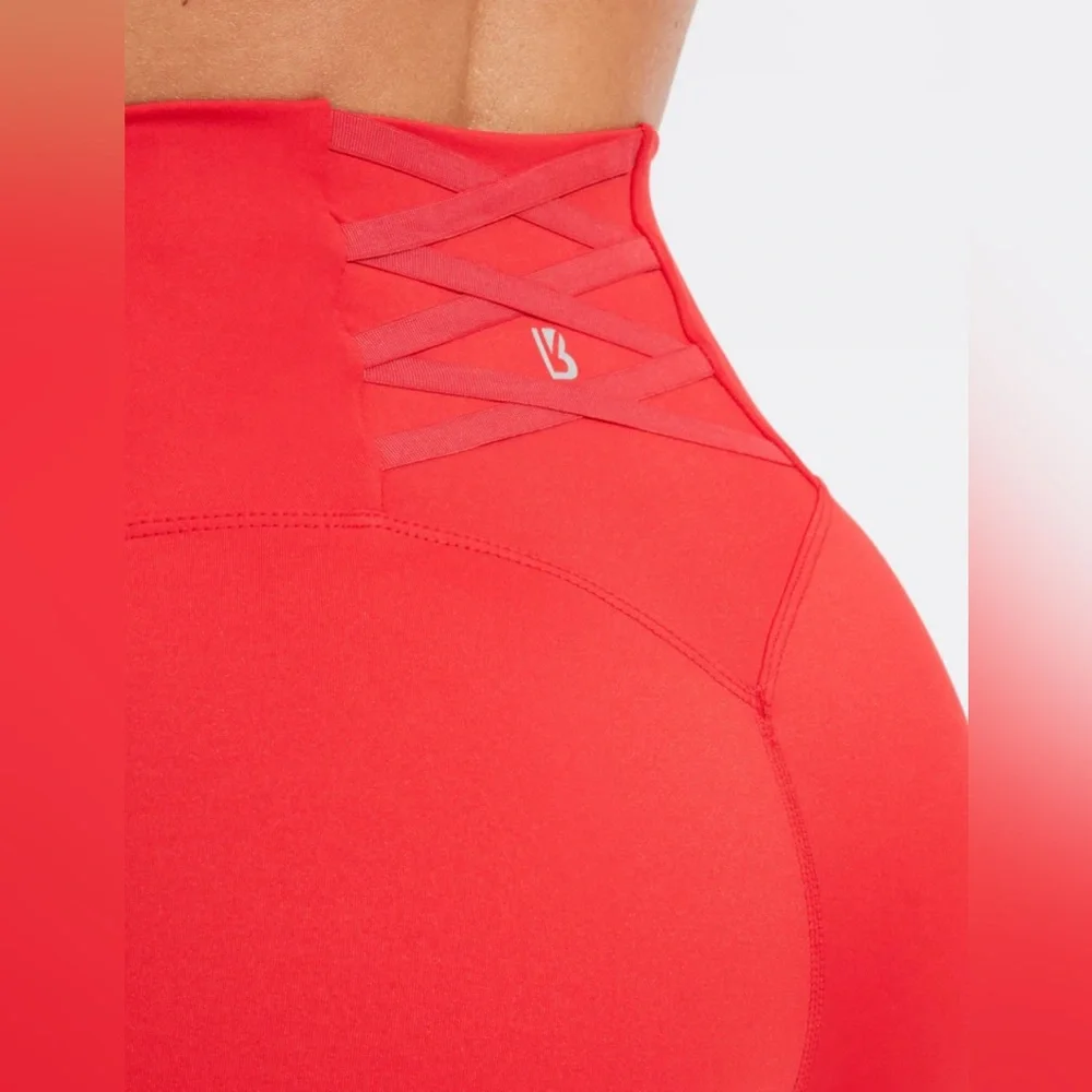 💕BuffBunny Amor Legging in the color Salsa Red - Picture 3 of 16